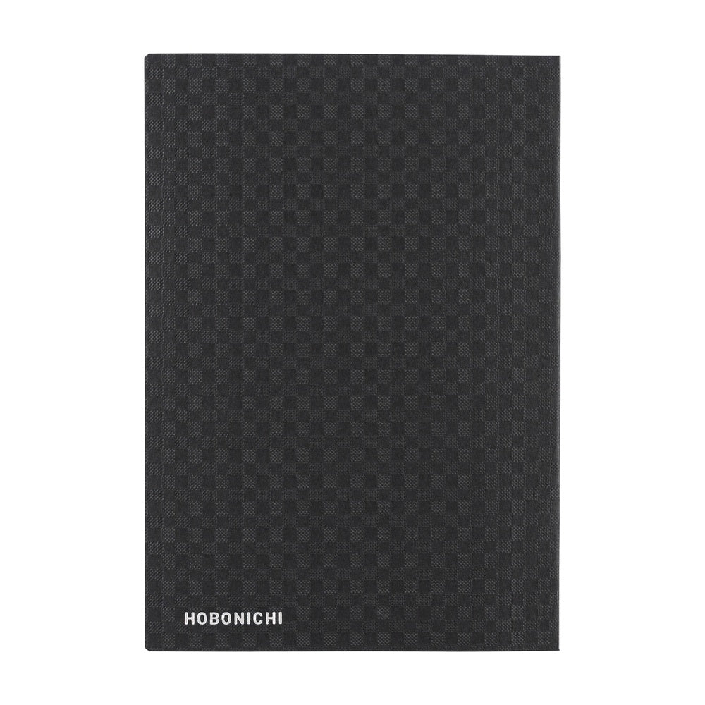 2026 Hobonichi Techo A6 Paper Series Black Gingham Planner