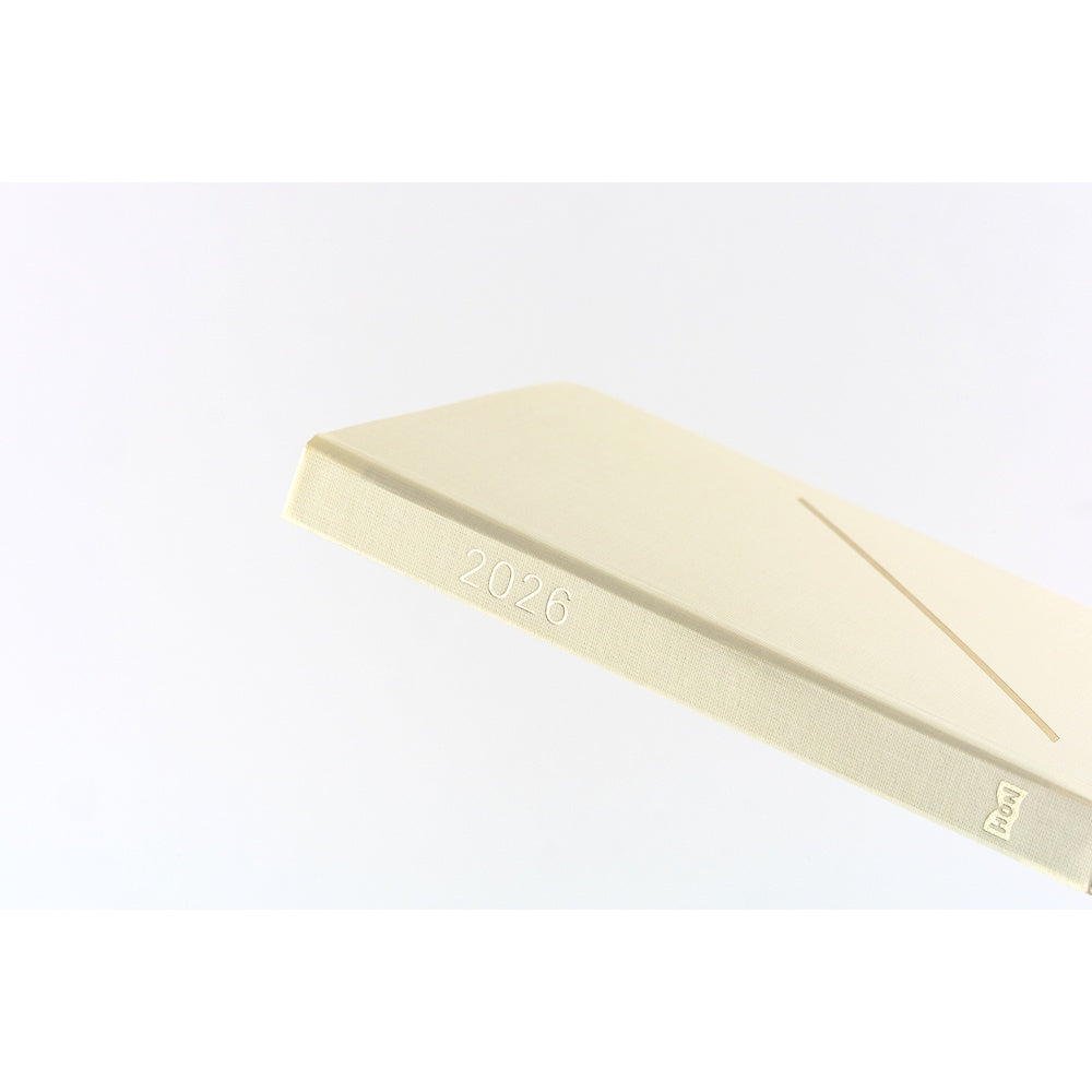 2026 Hobonichi Techo A6 Slash Ivory Planner