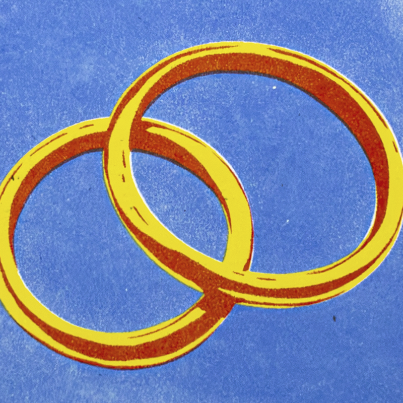 Together Forever Rings Card