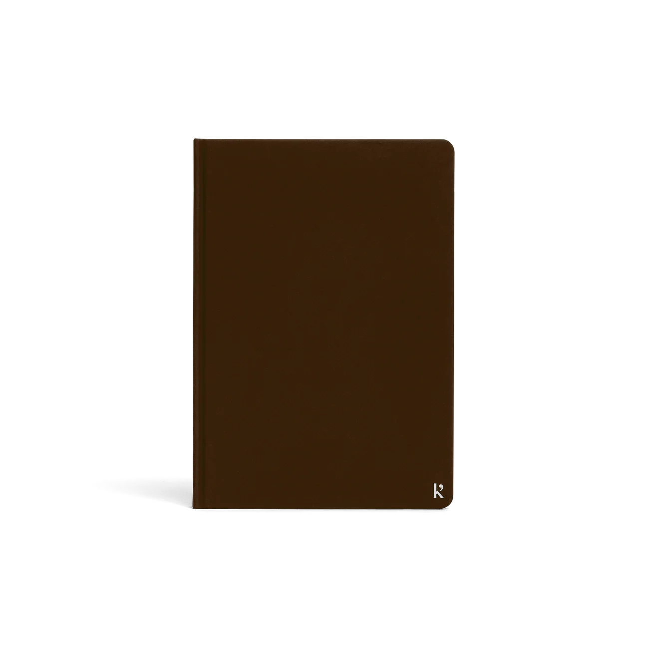 Karst Notebook, Hardcover Lined A5 Espresso