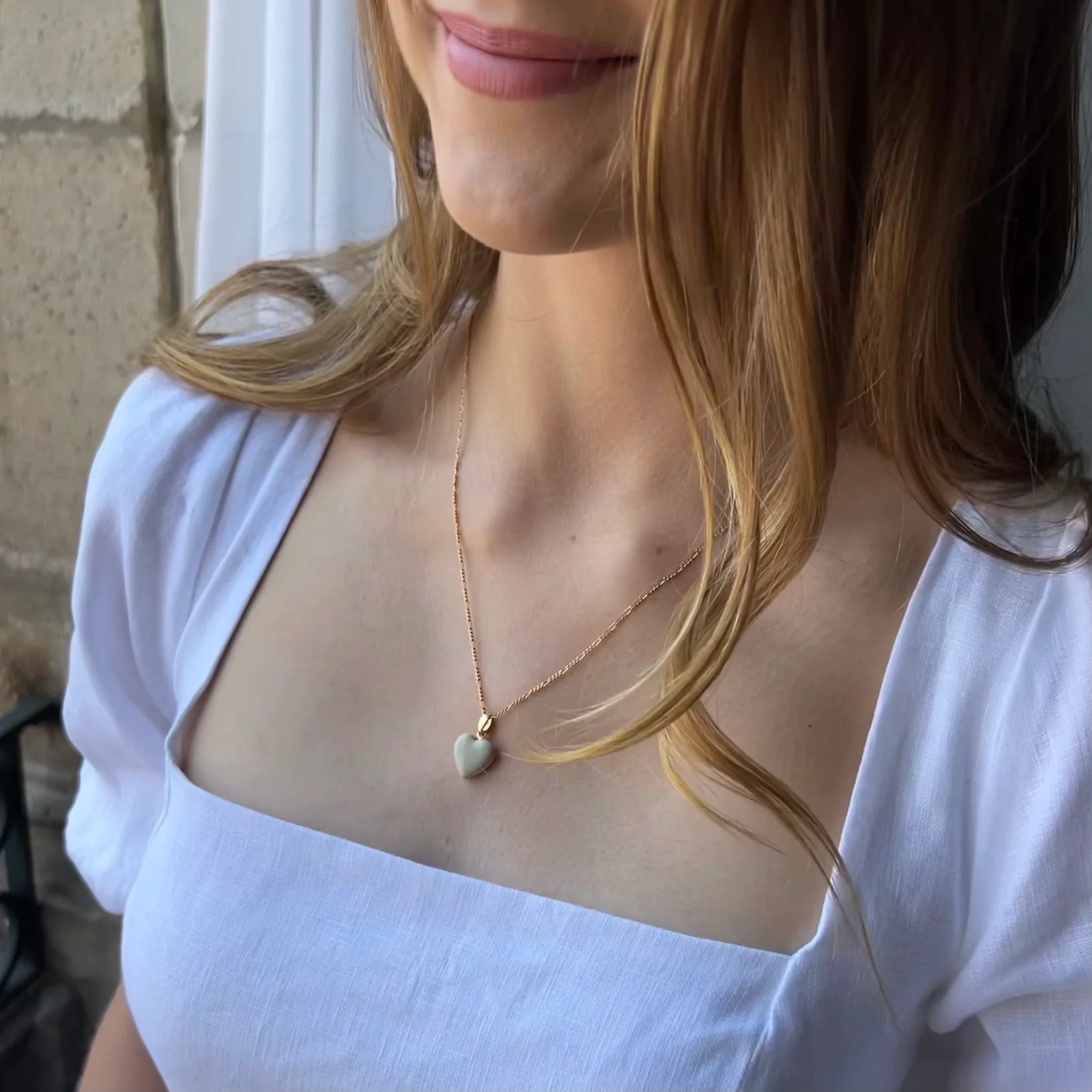 Small Heart Enamel Locket