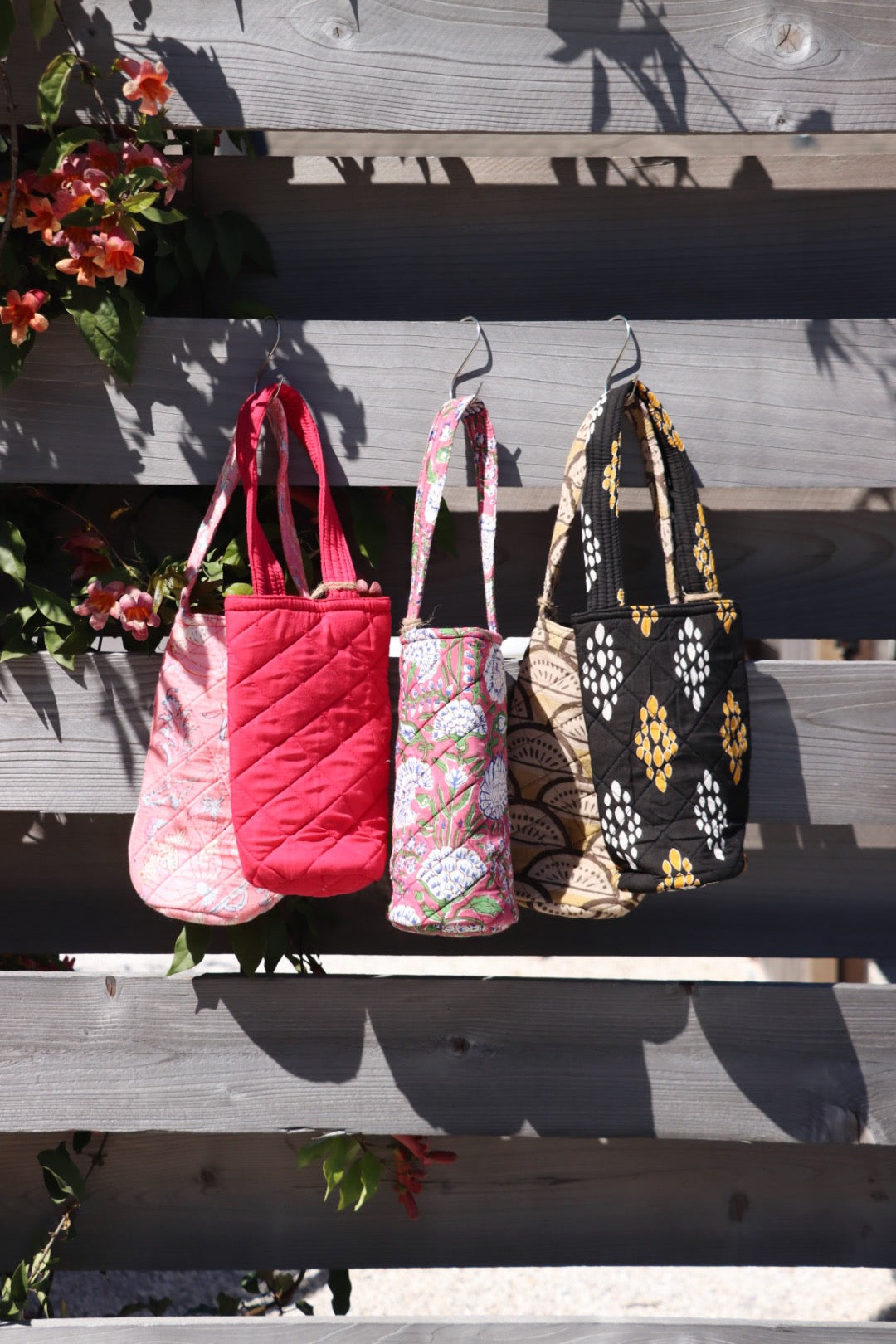Quilted Wine Gift Bag