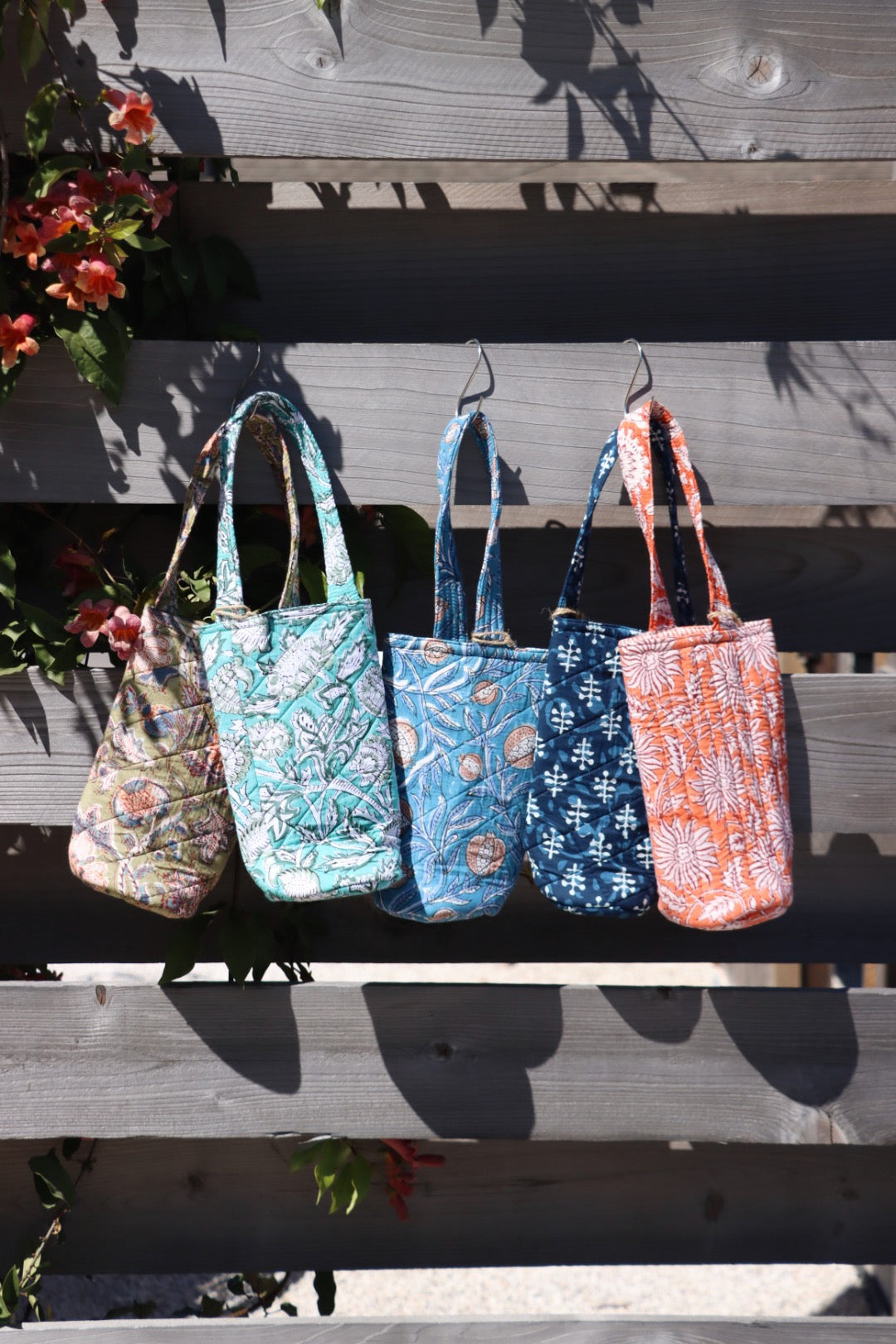Quilted Wine Gift Bag