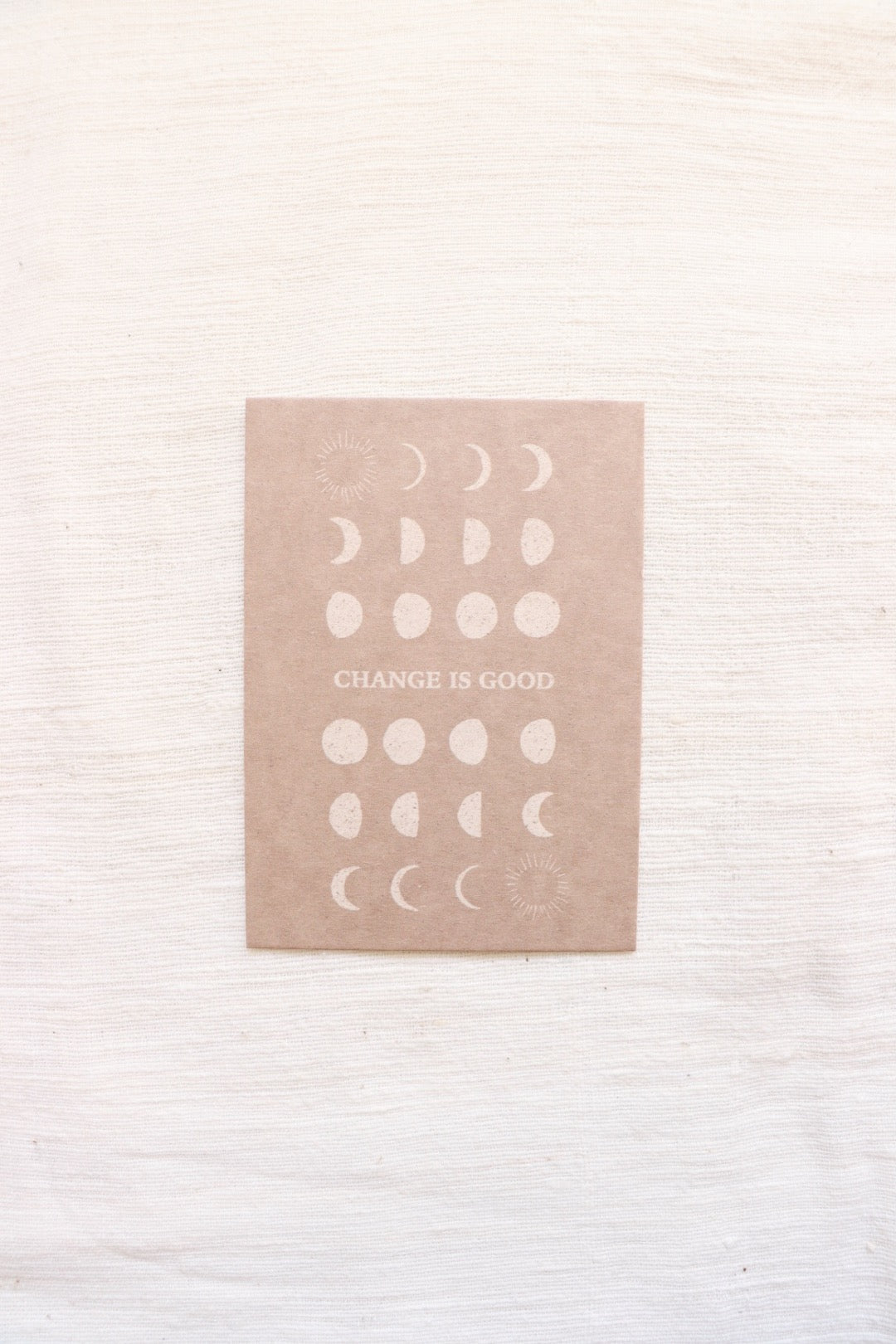 Change Is Good Postcard