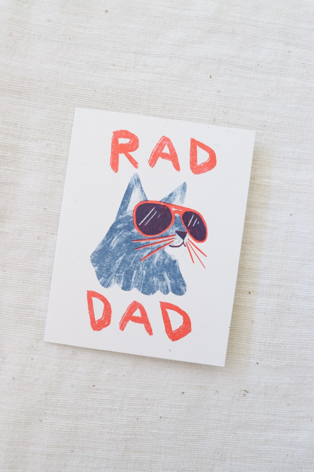 Rad Dad Cat Card