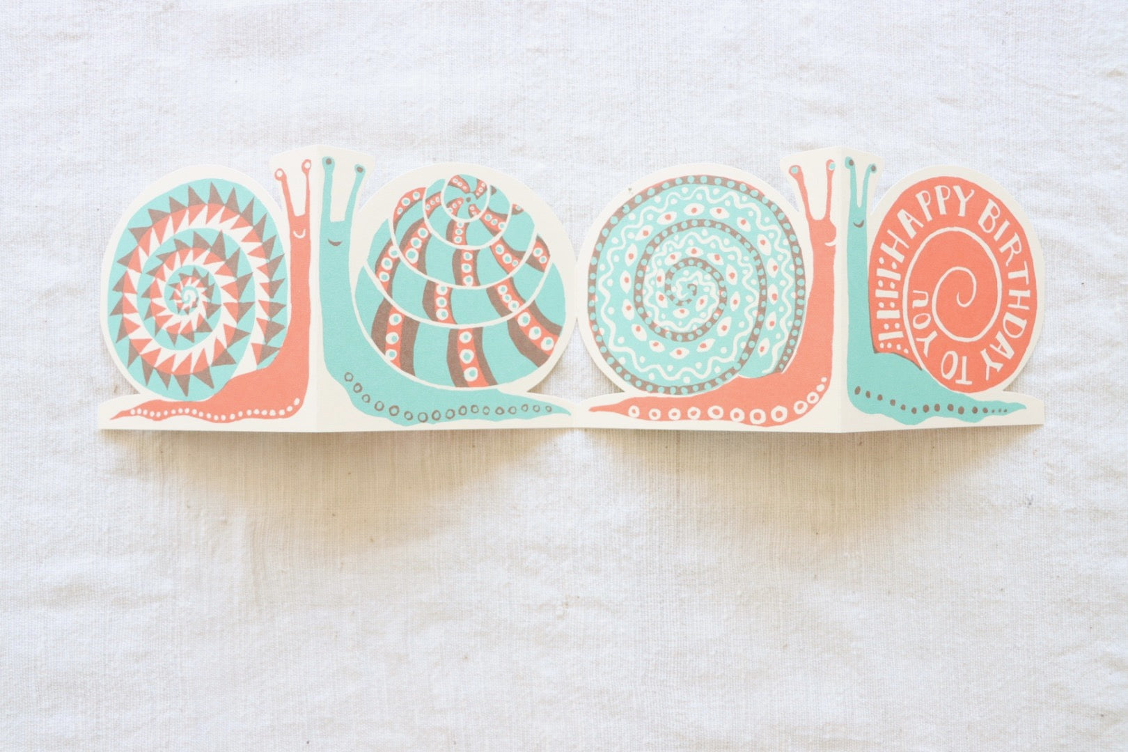 Snail Mail Birthday Card