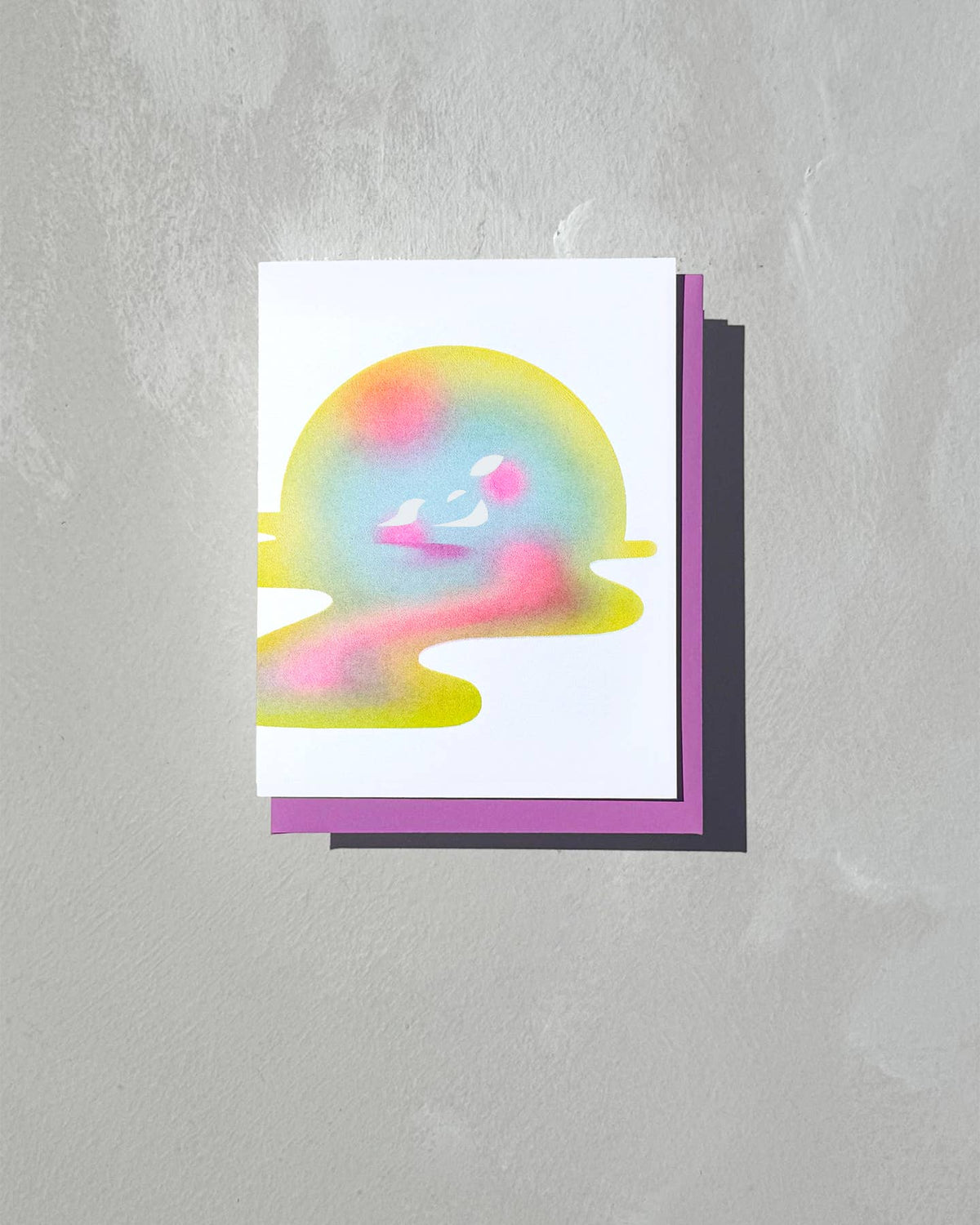 Melting Face Card