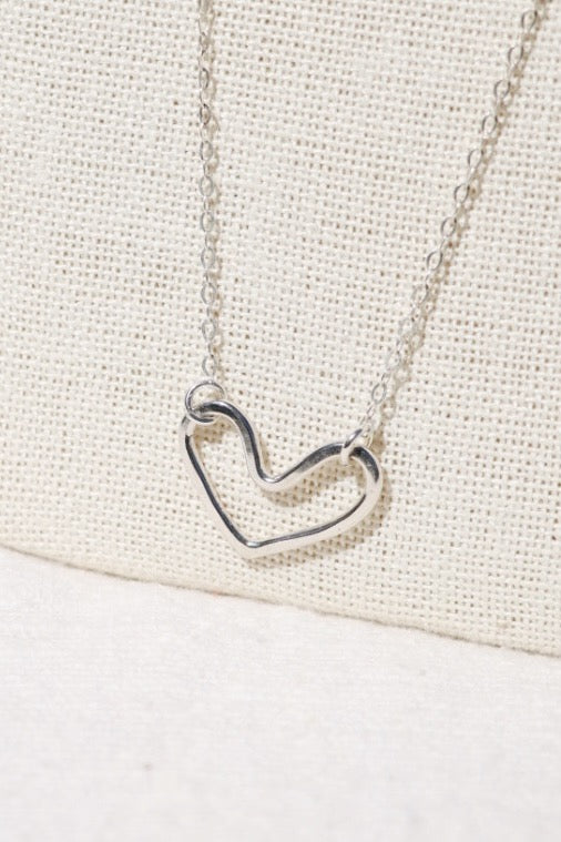 Silver Heart Necklace