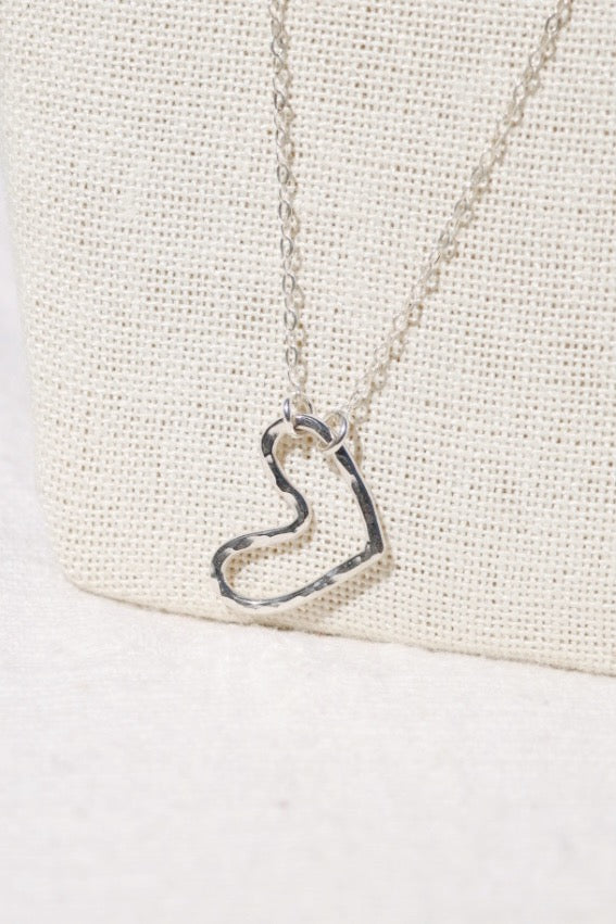 Silver Heart Necklace