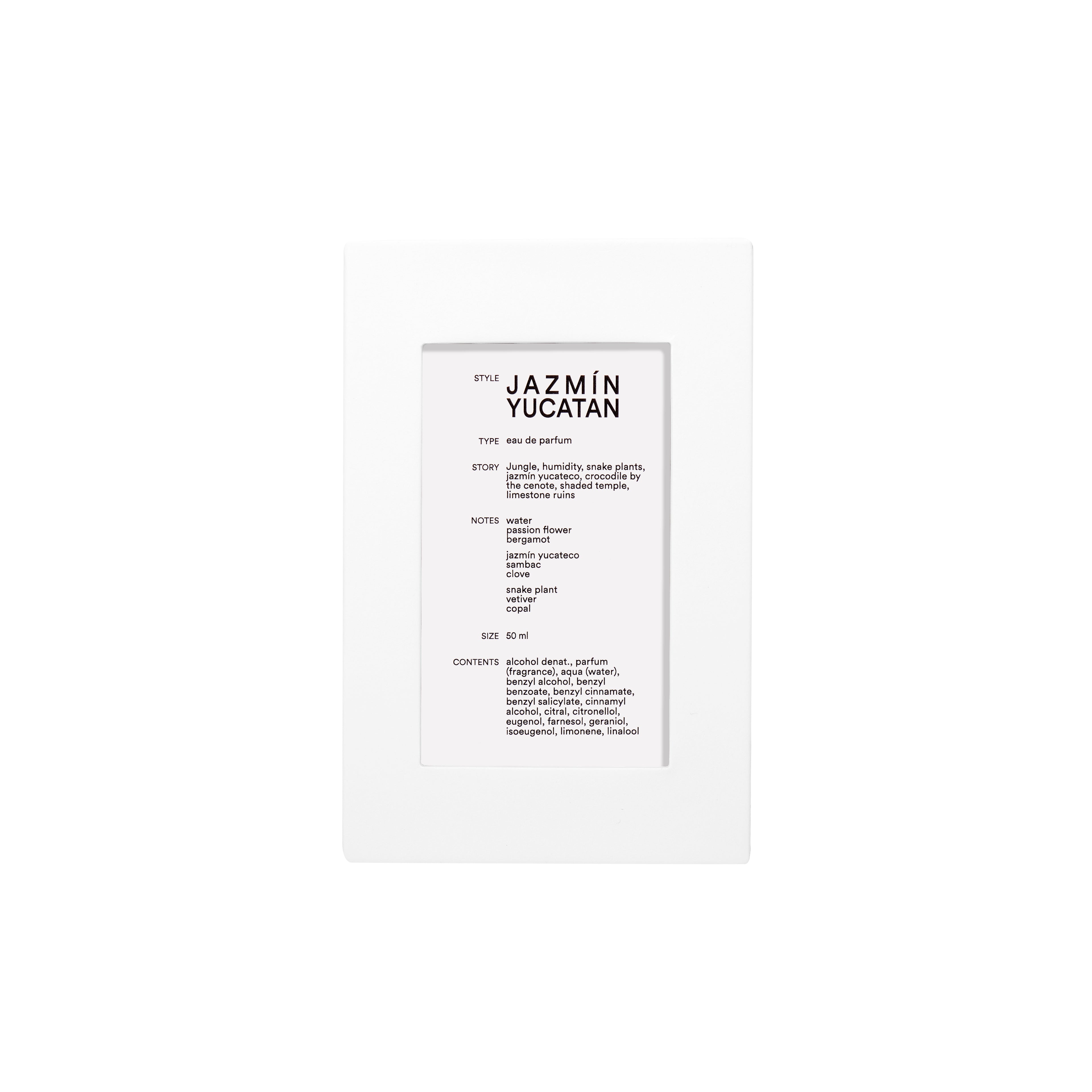 Jazmín Yucatan Eau de Parfum