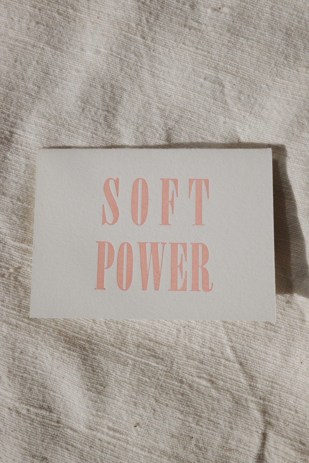 Soft Power Card