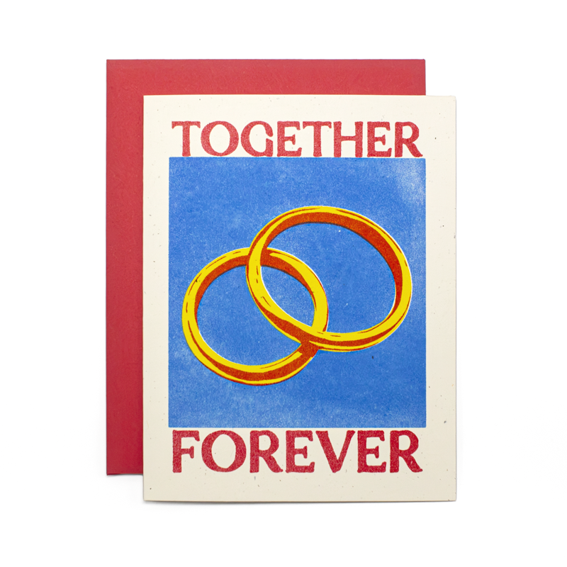 Together Forever Rings Card