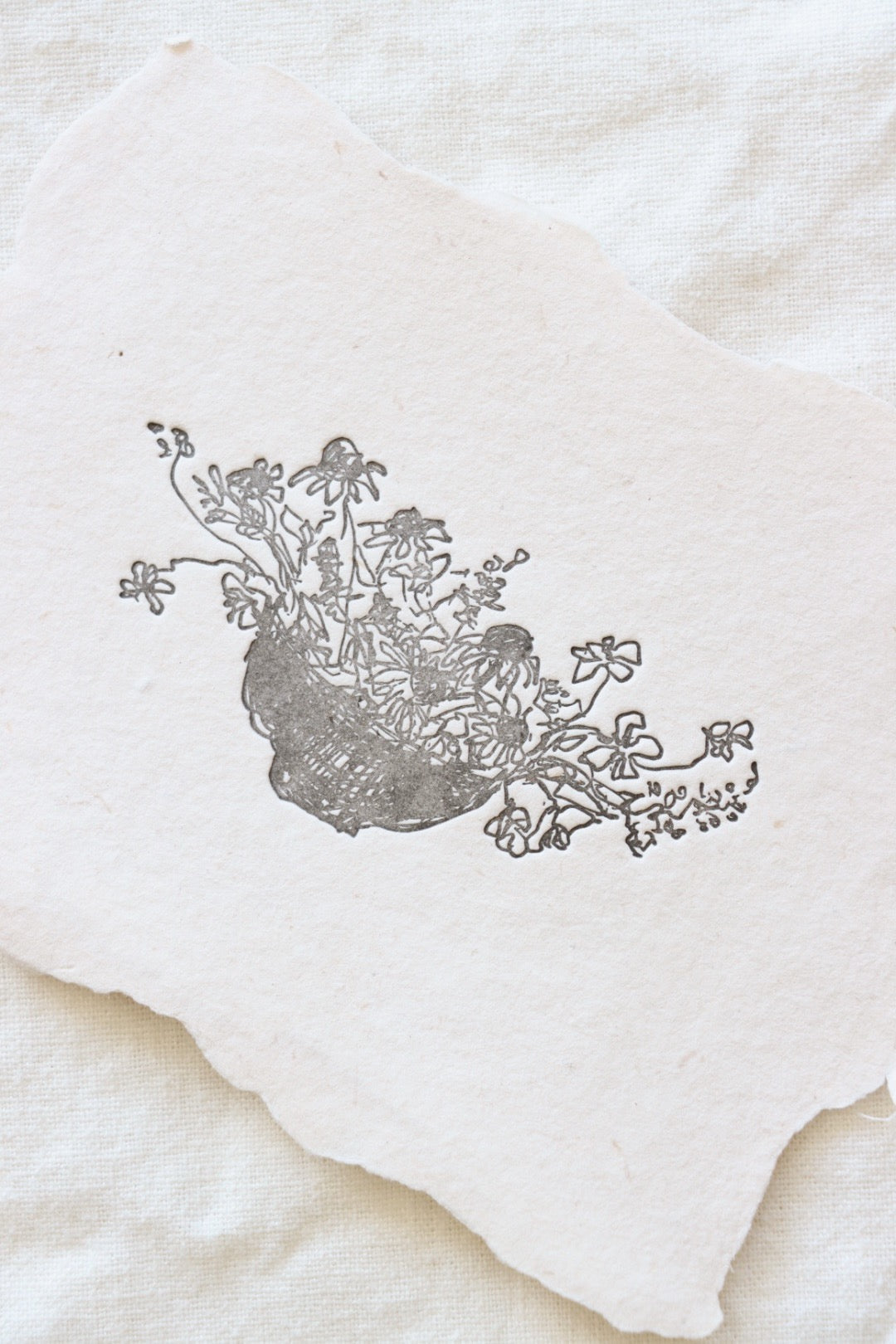 Bowl of Flowers Note Card