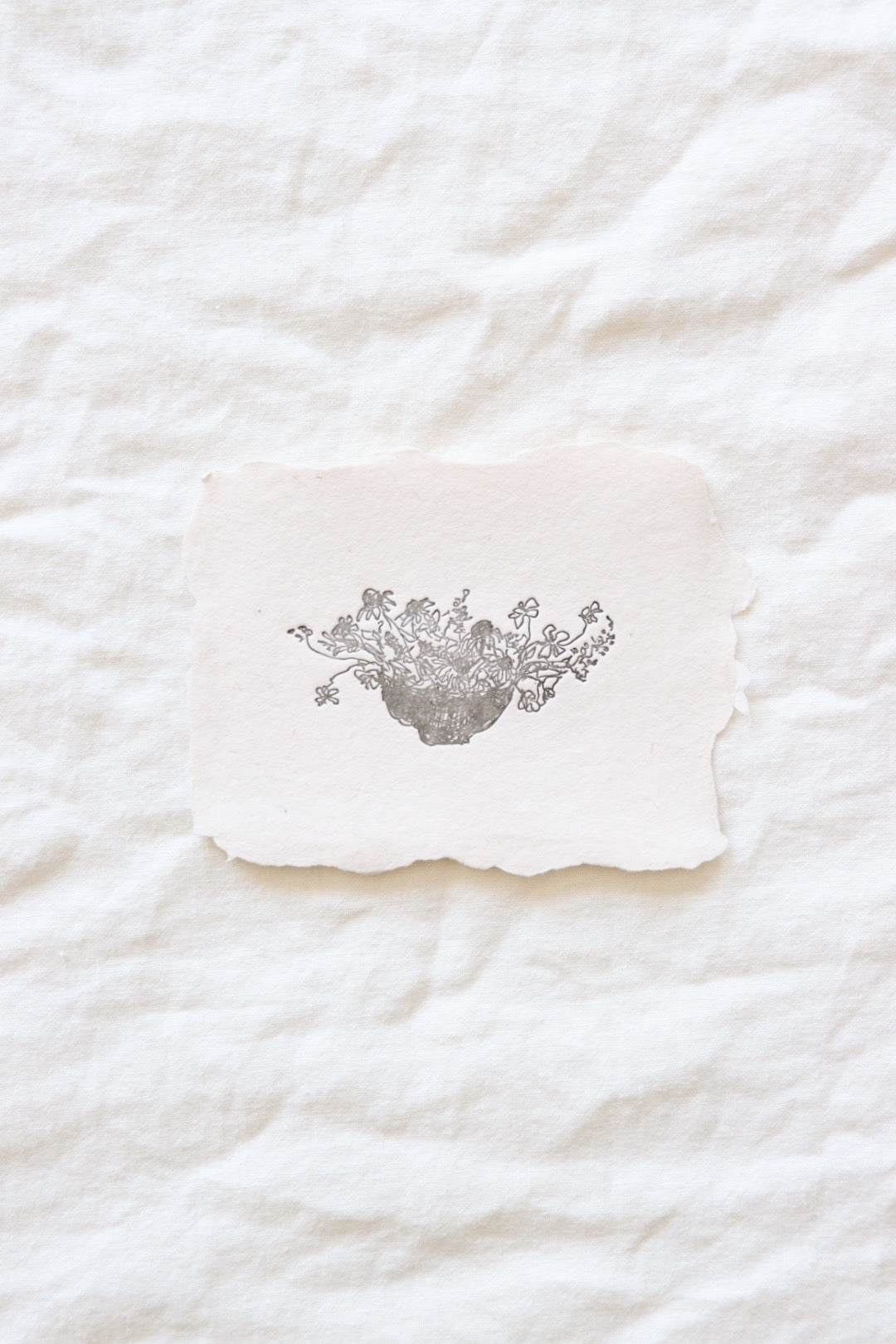 Bowl of Flowers Note Card