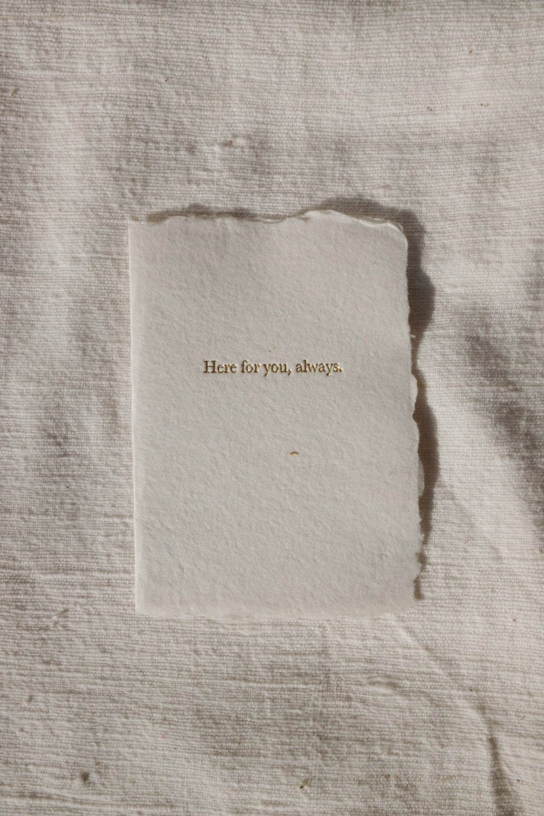 Here For You, Always Card