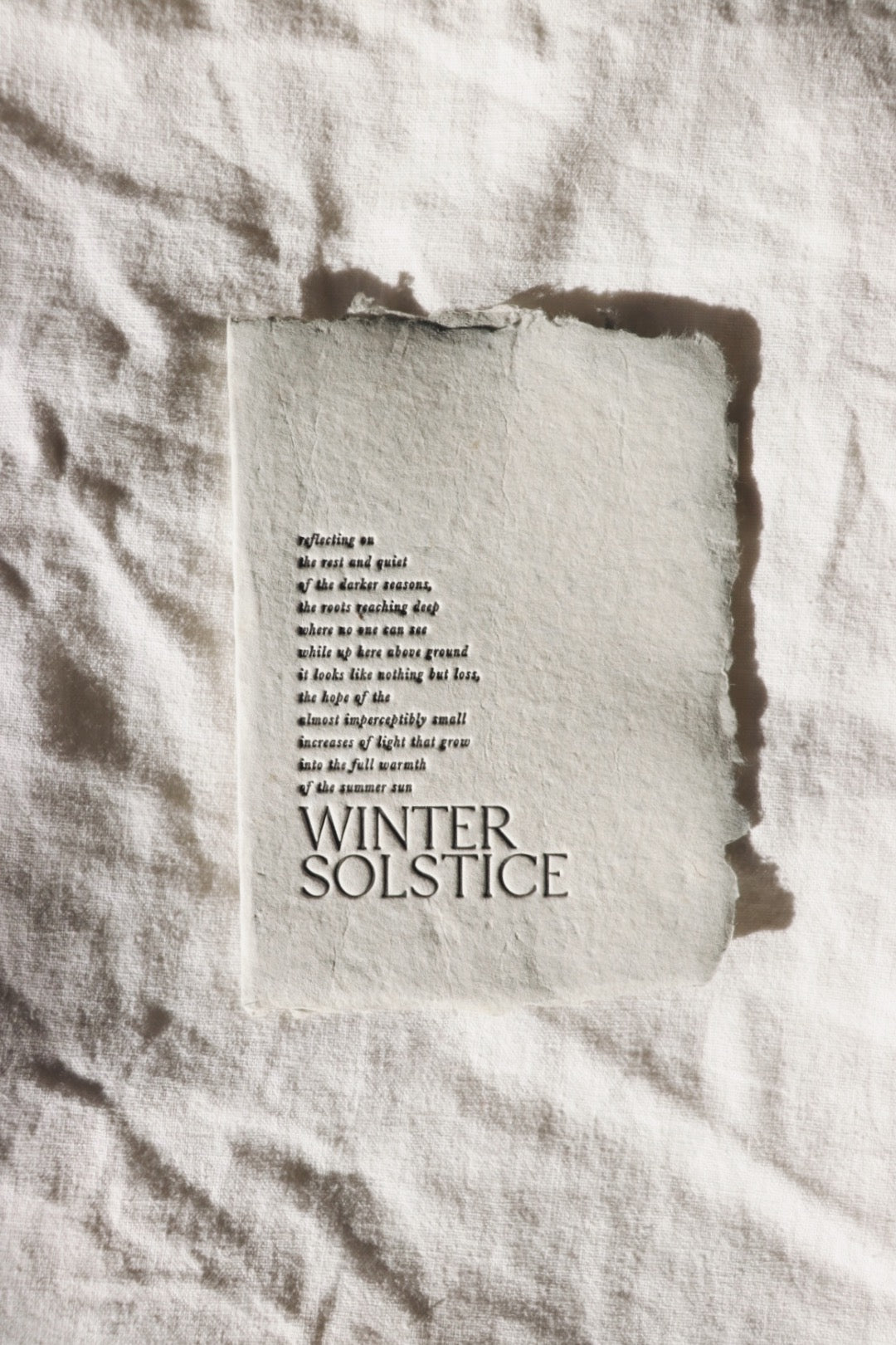 Winter Solstice Card
