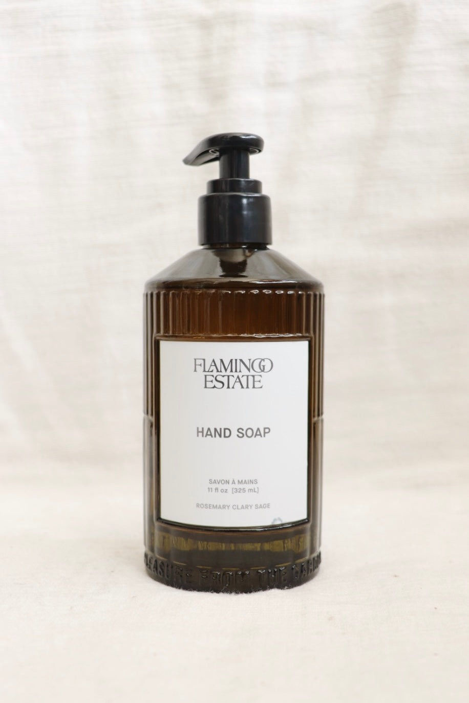 Glass Bottle Rosemary Clary Sage Hand Soap