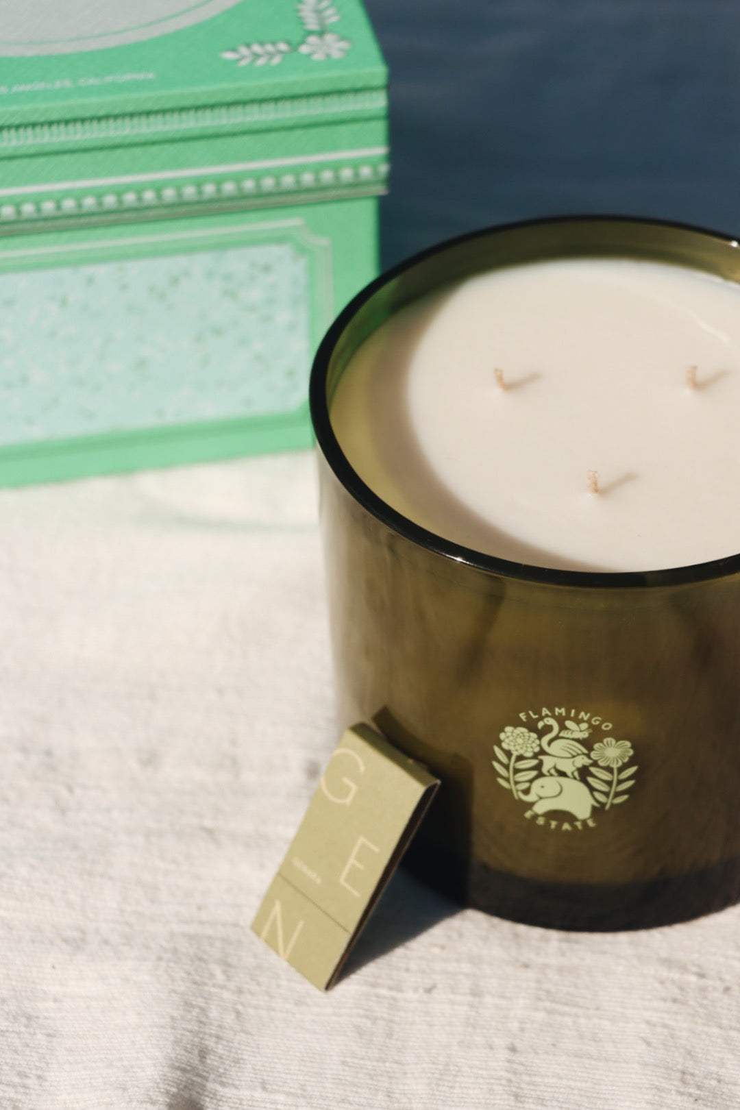 Extra Large Green Goddess Candle