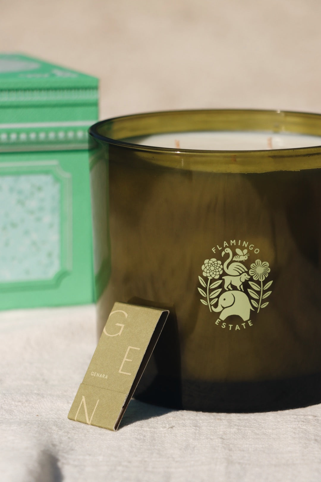 Extra Large Green Goddess Candle