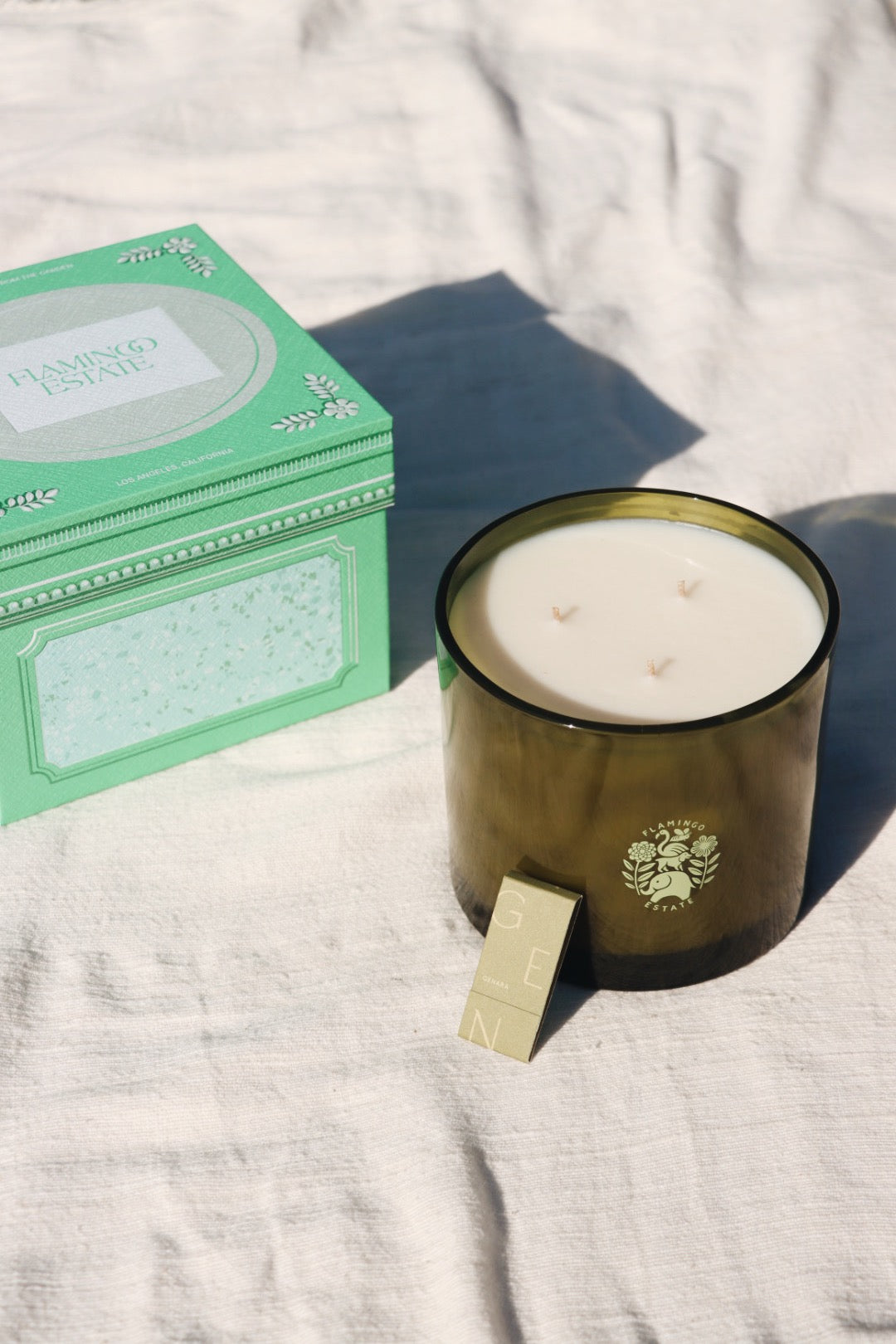 Extra Large Green Goddess Candle