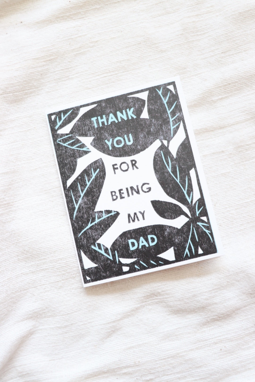 Thank You Dad Card