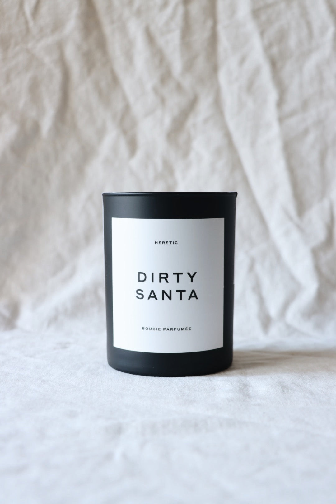 Dirty Santa Candle