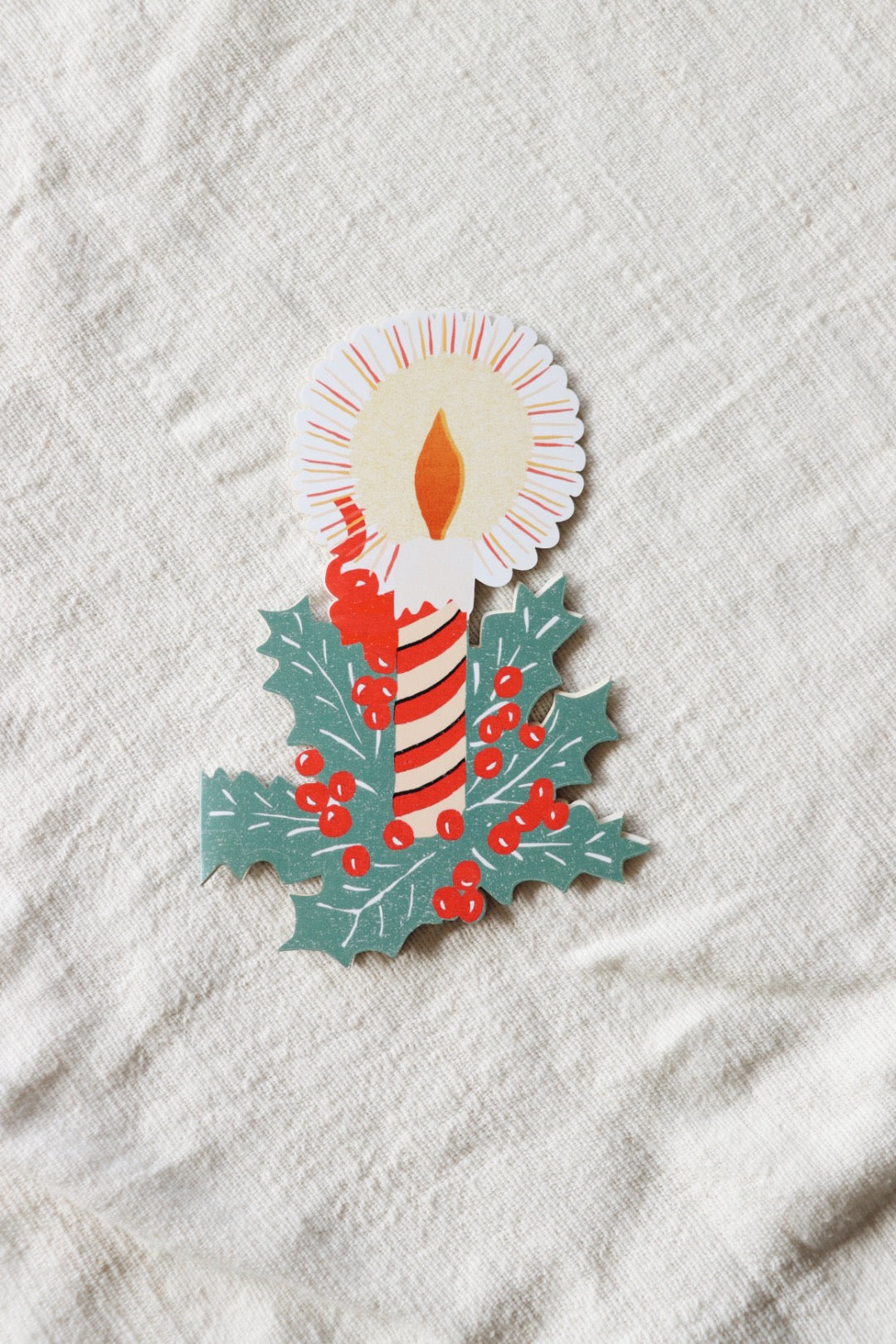 Christmas Candle Card