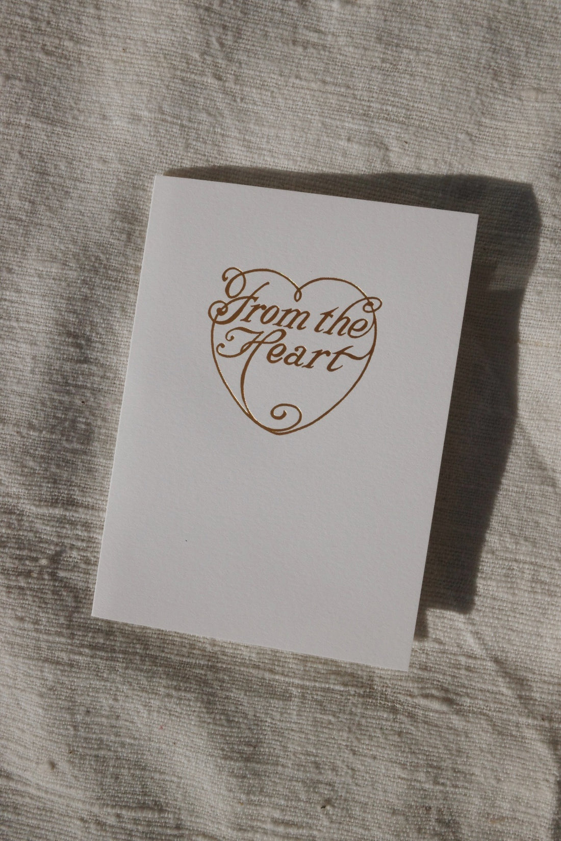 From The Heart Card