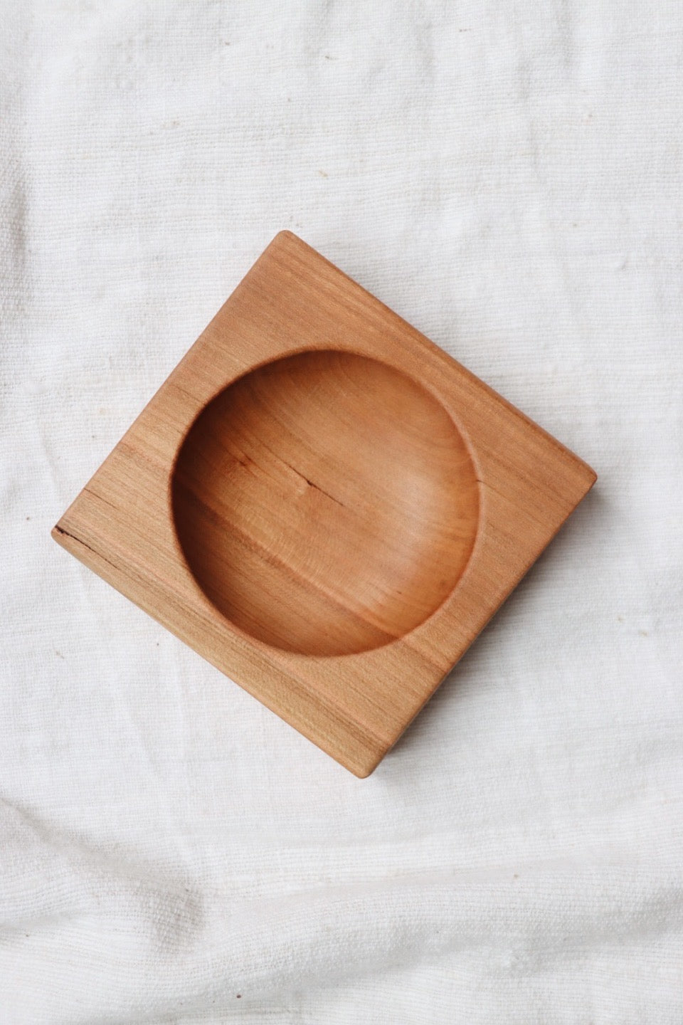 Wood Salt Bowl