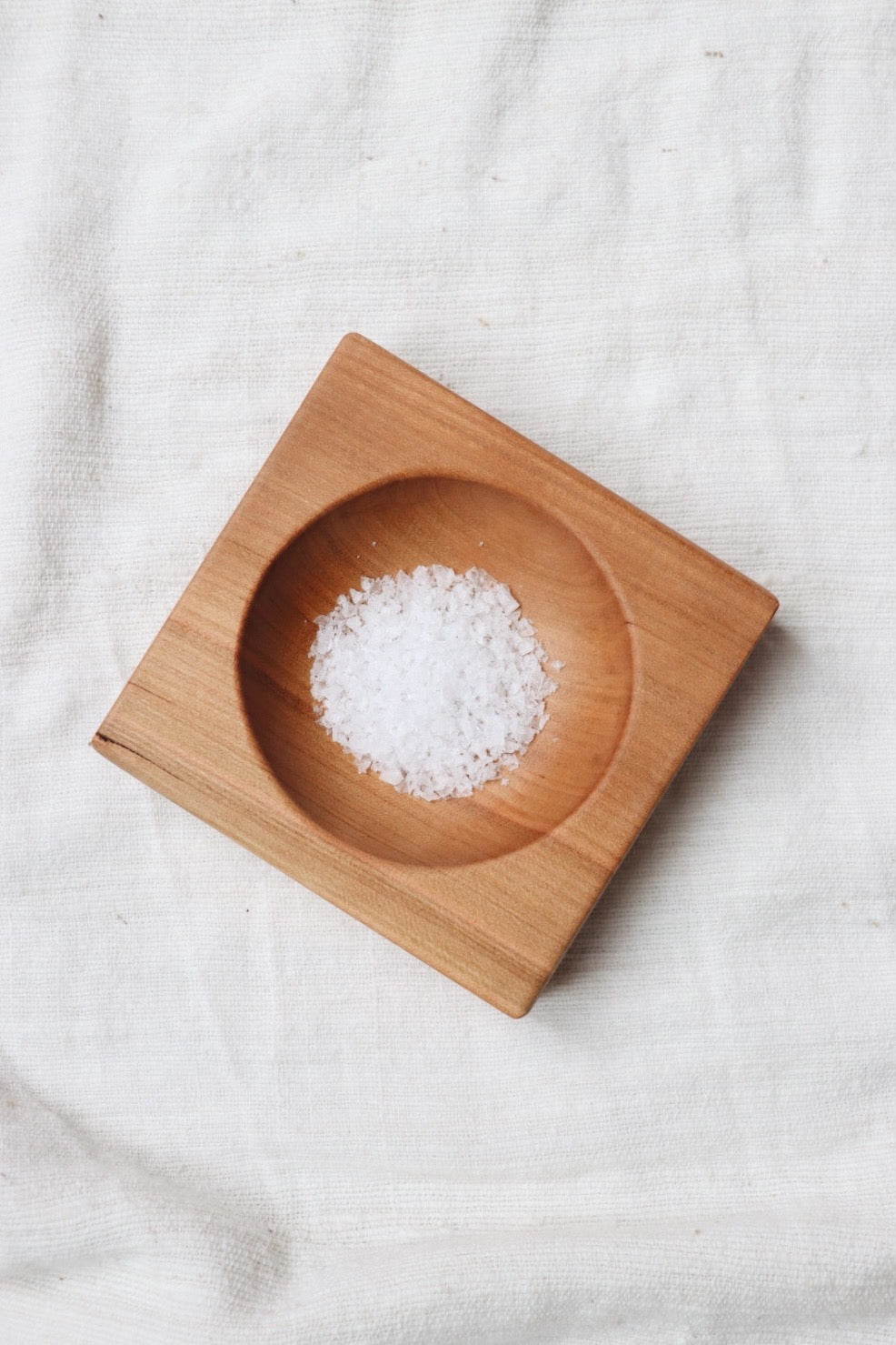 Wood Salt Bowl