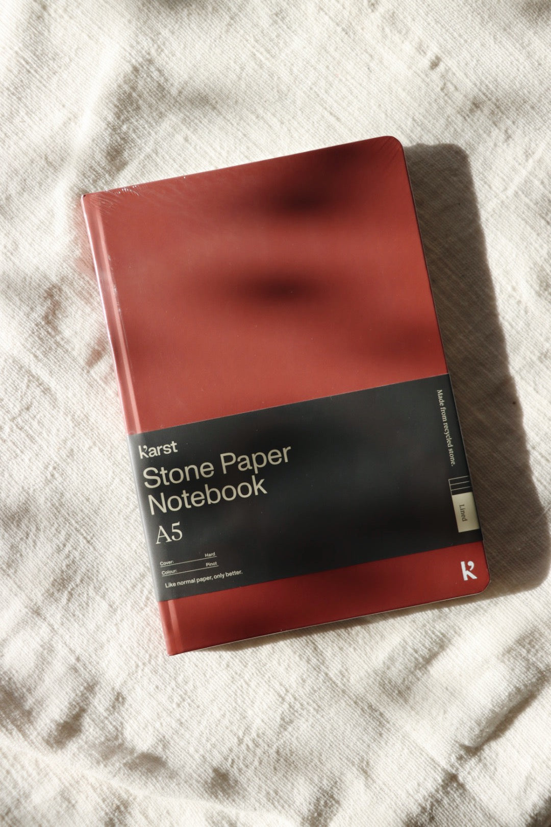 Karst Notebook, Hardcover Lined A5 Pinot