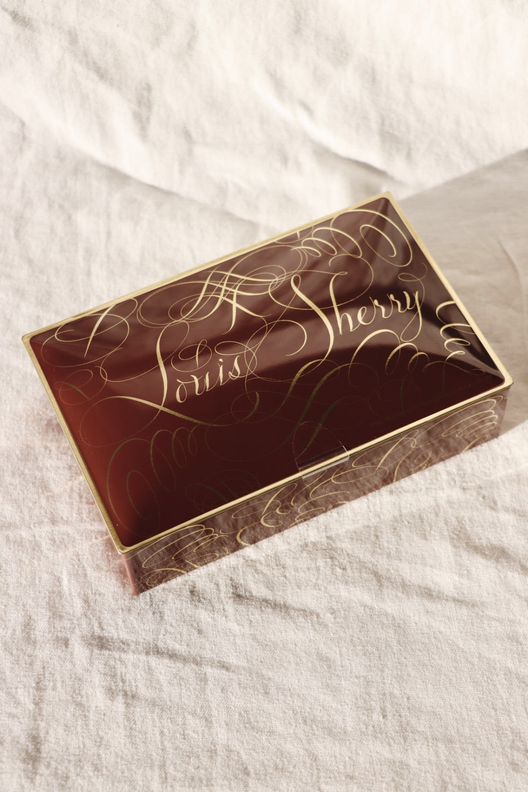 Louis Sherry 12-Piece Set, Calligraphy