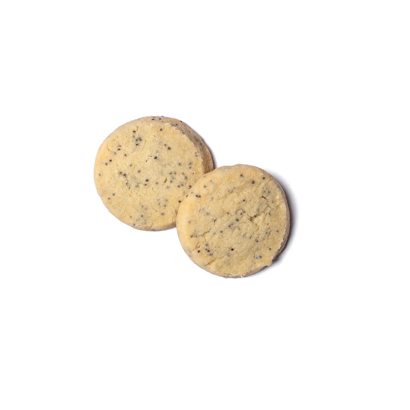 Lemon Poppy Shortbread Cookies