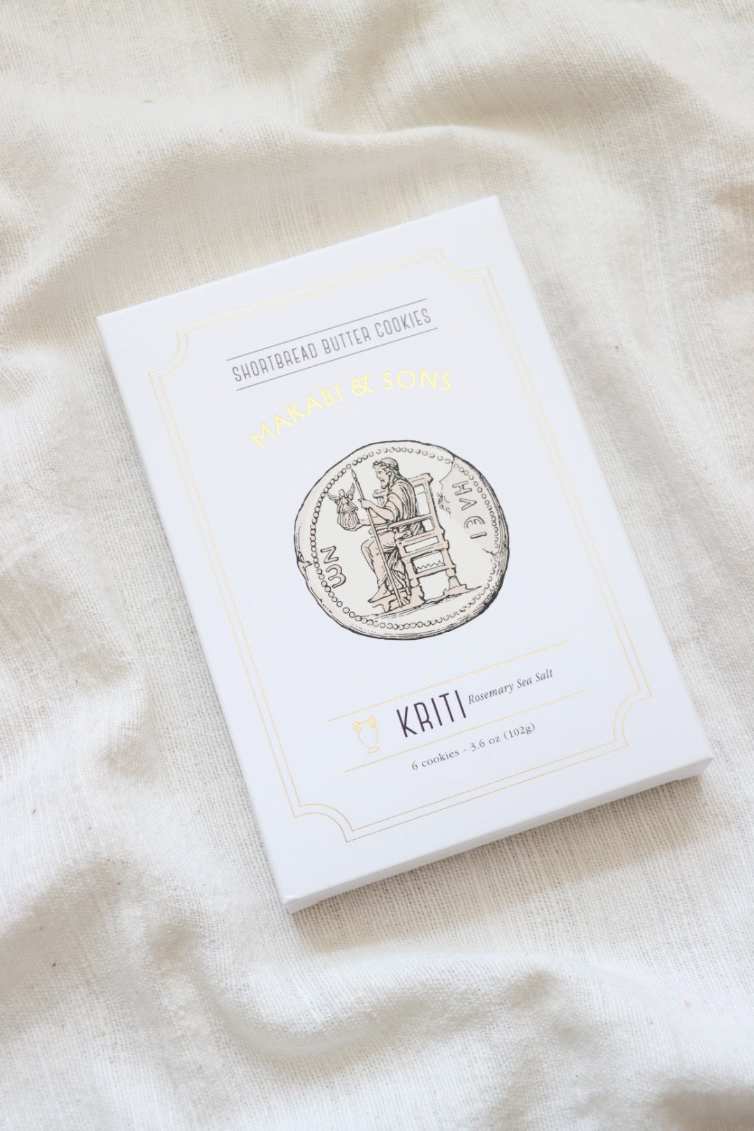 Rosemary Sea Salt Shortbread Cookies