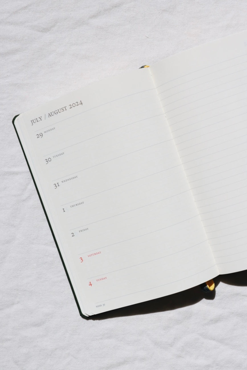 Leuchtturm1917 x Monocle 2024 Weekly Diary