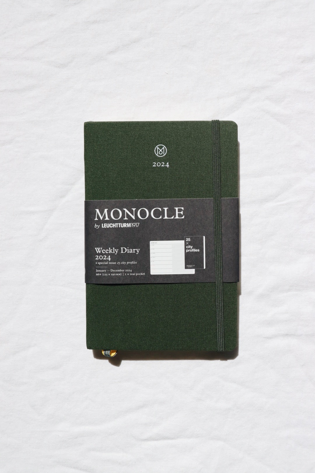 Leuchtturm1917 x Monocle 2024 Weekly Diary