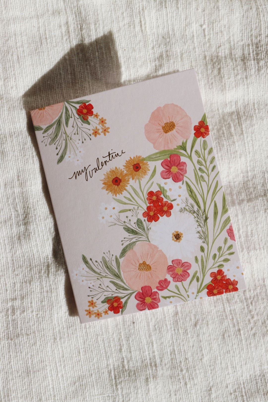 My Valentine Garden Card