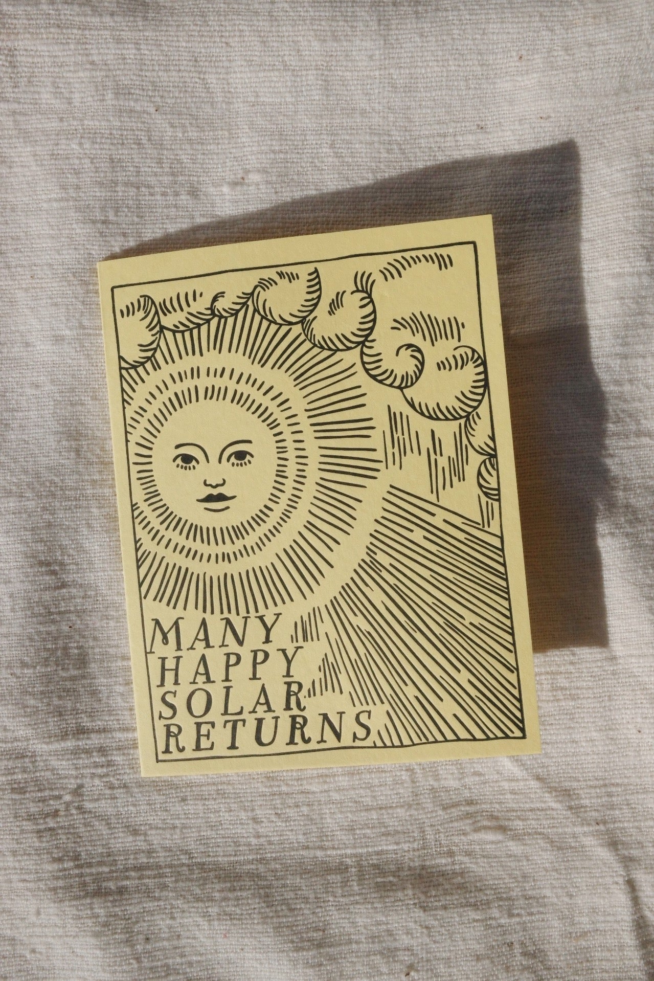 Birthday Solar Return Card