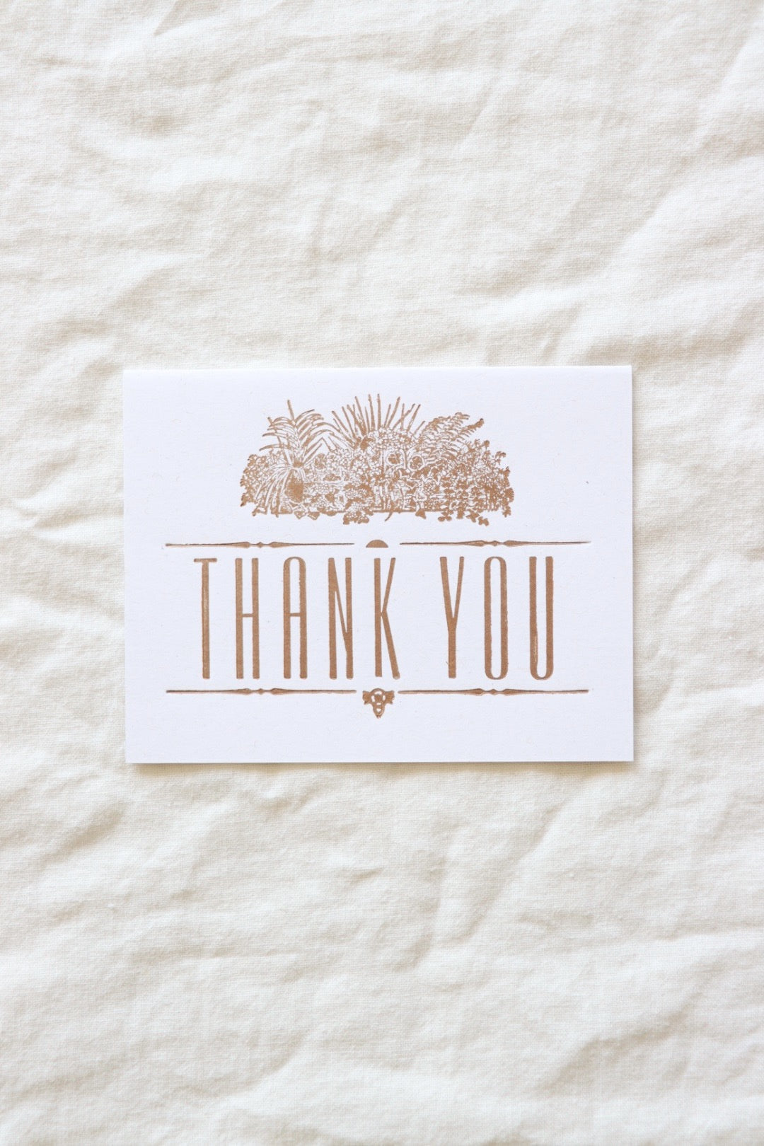 Thank You Botanical Card