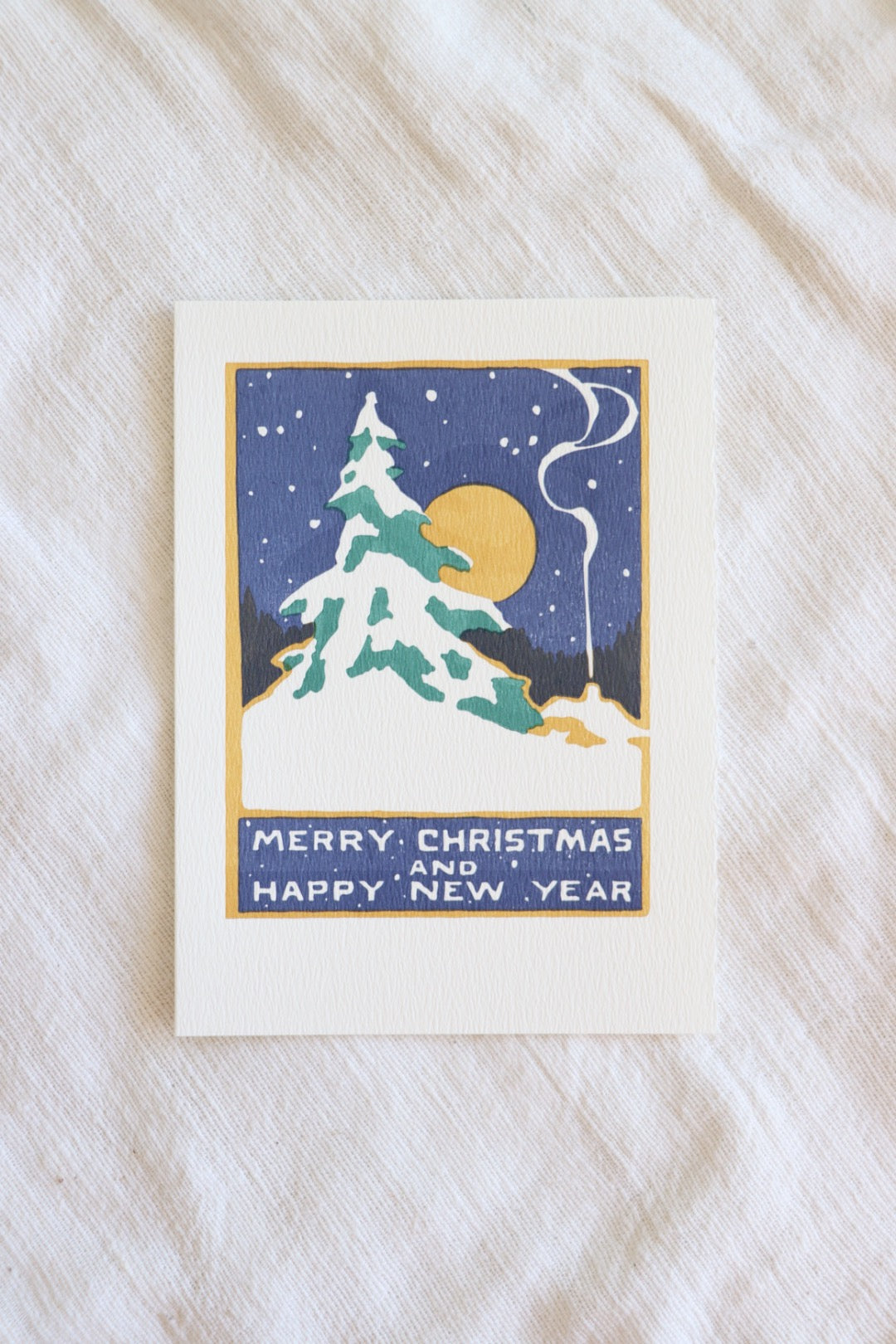 Winter Moonlight Card