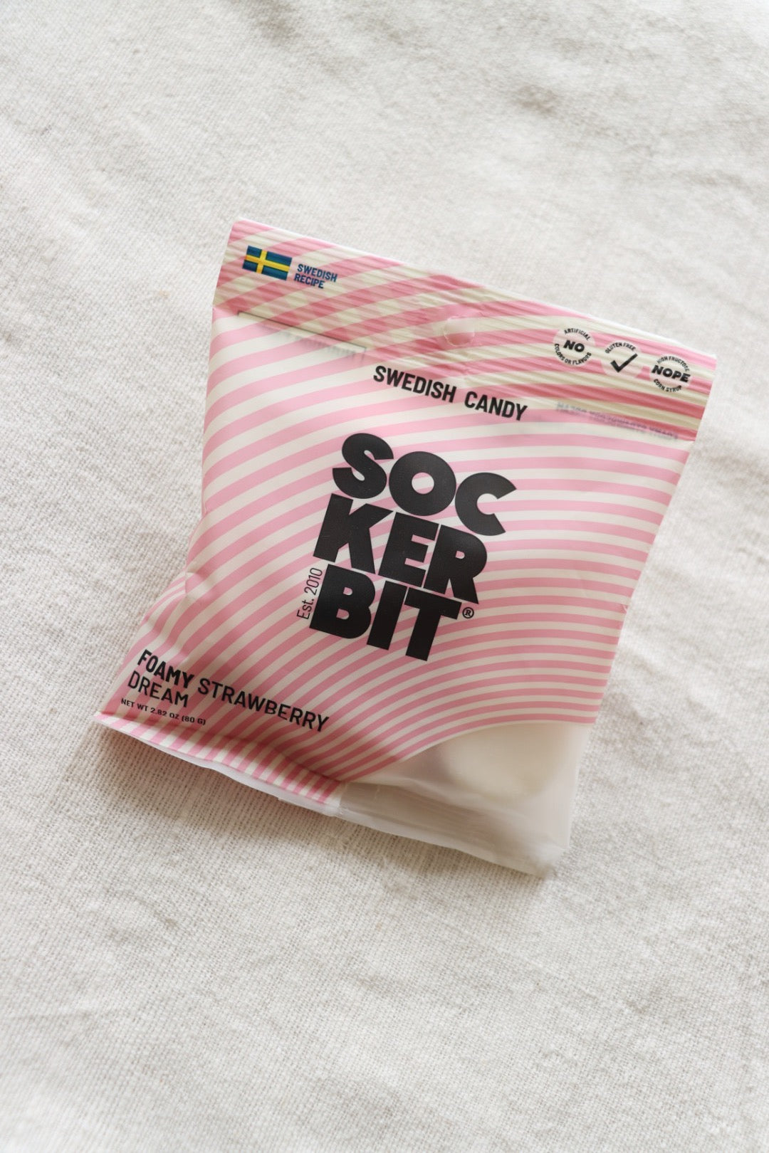 Foamy Strawberry Dream Swedish Candy