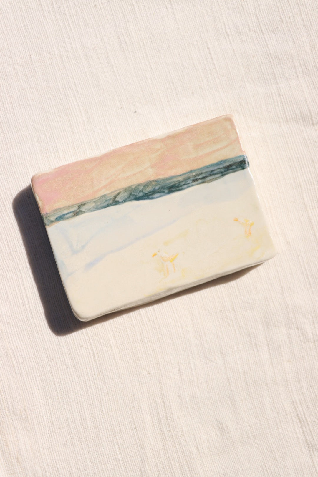 Squiggle & Dash Ceramic Painting