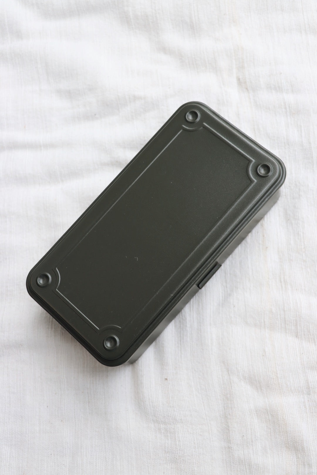 Toyo - Steel Stackable Storage Box T-190 - Military Green Toyo - Steel Stackable Storage Box T-190 - Military Green