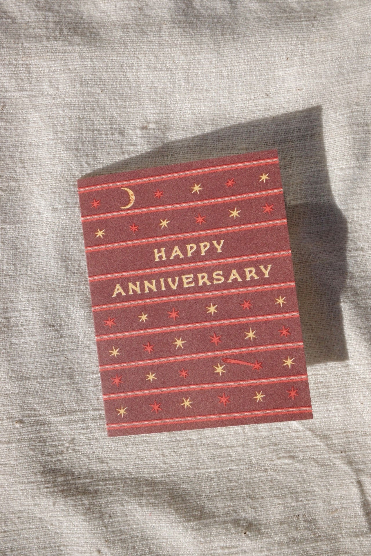 Starry Anniversary Card