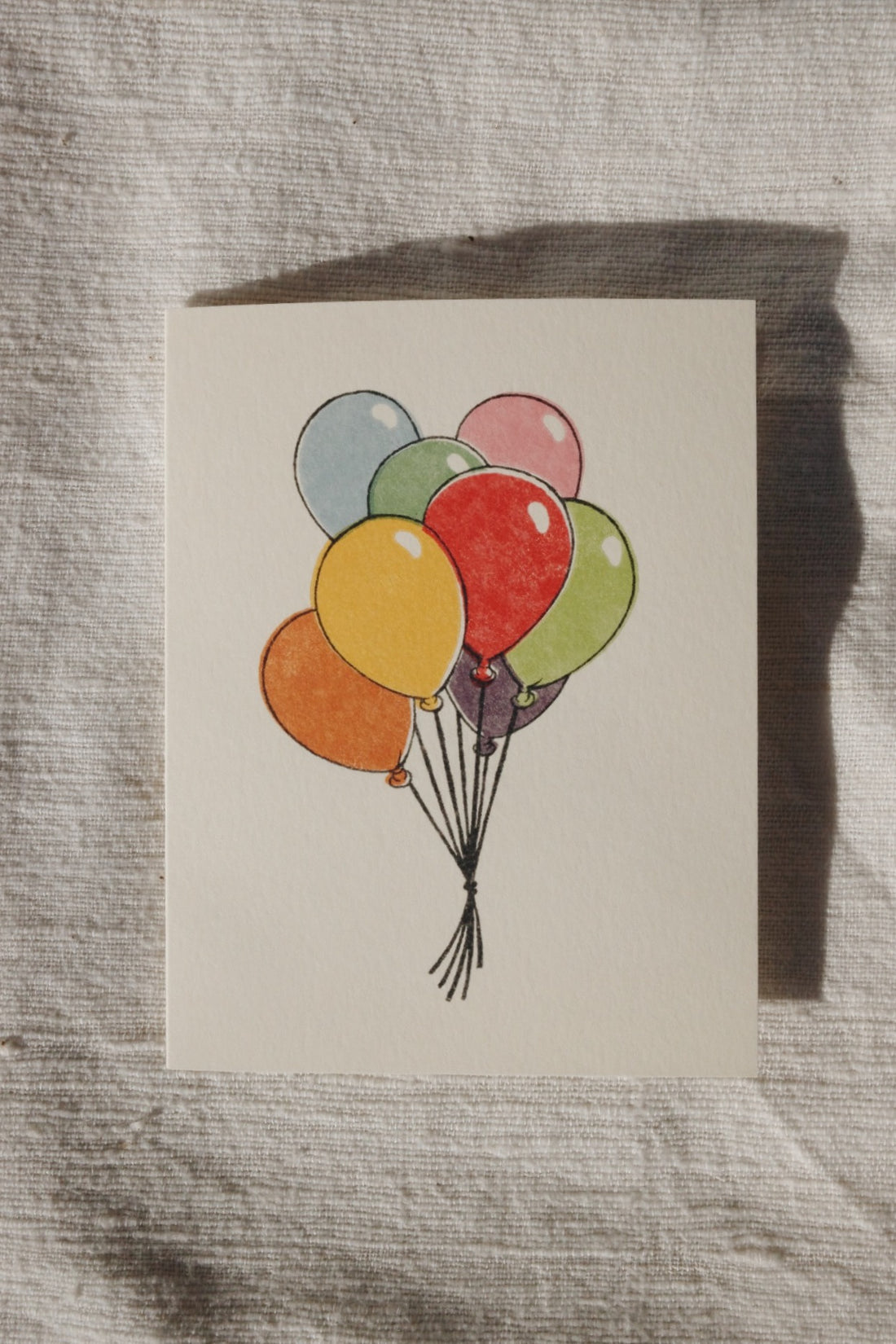 Birthday Balloons Card