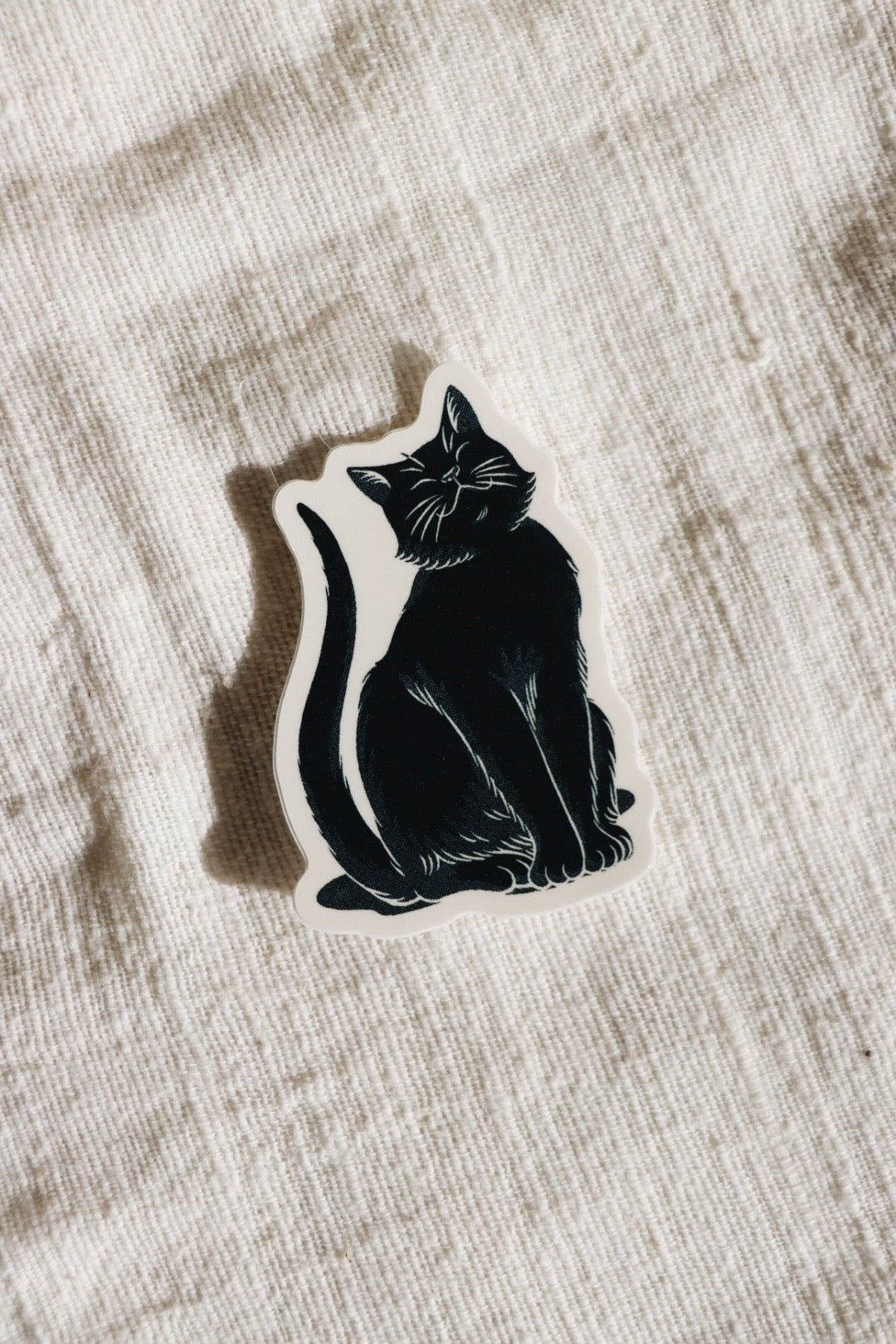 Black Cat Sticker