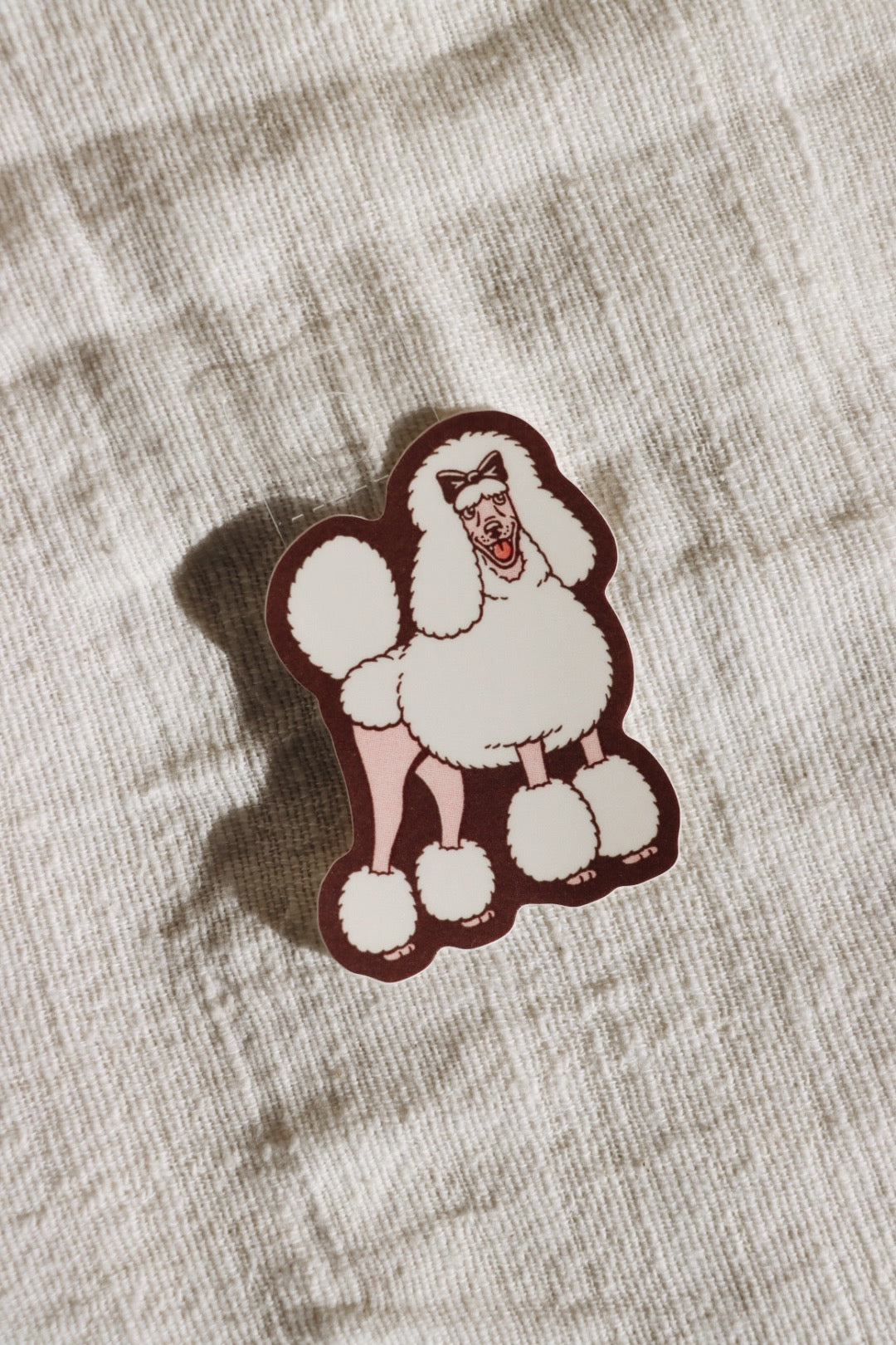 Poodle Sticker