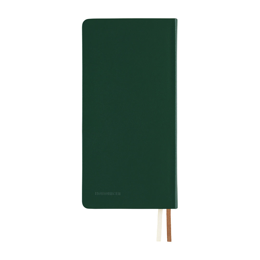 Hobonichi Techo 2027 Weeks Leather: Forest Green