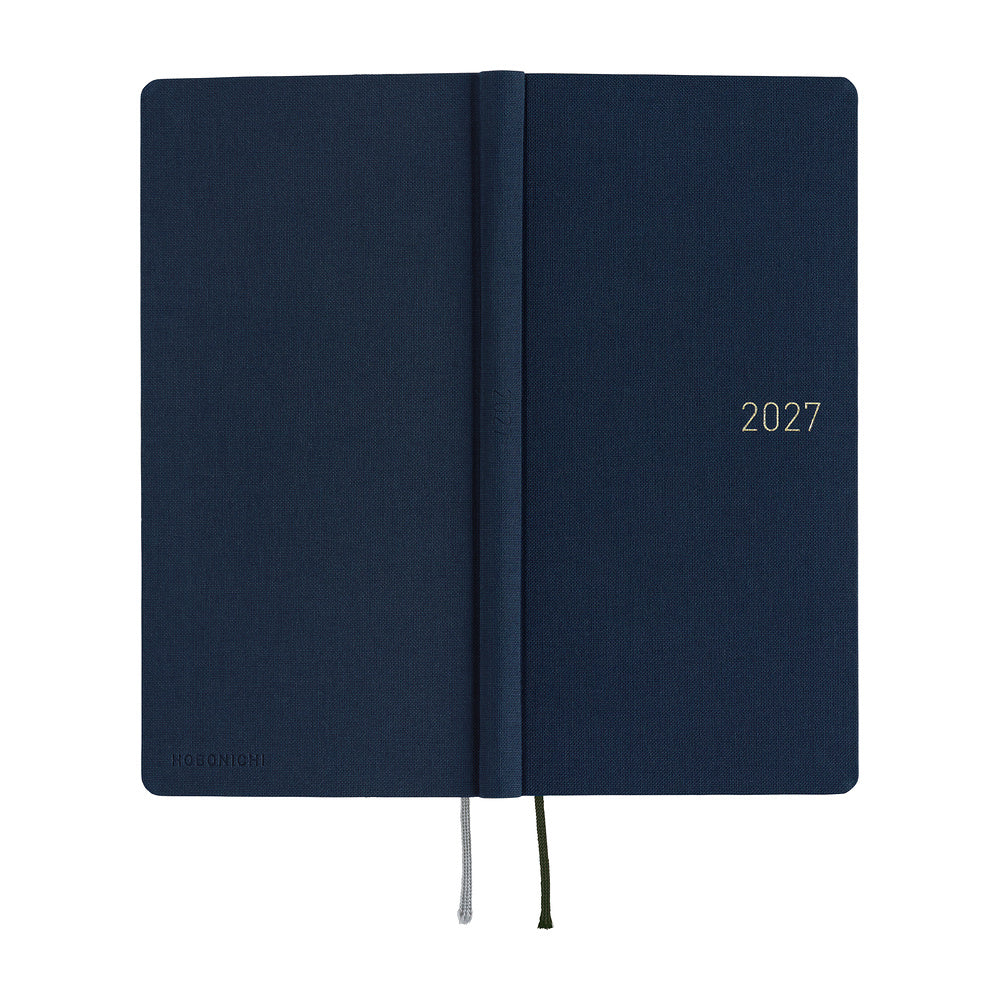 Hobonichi Techo 2027 Weeks Colors: Midnight Blue