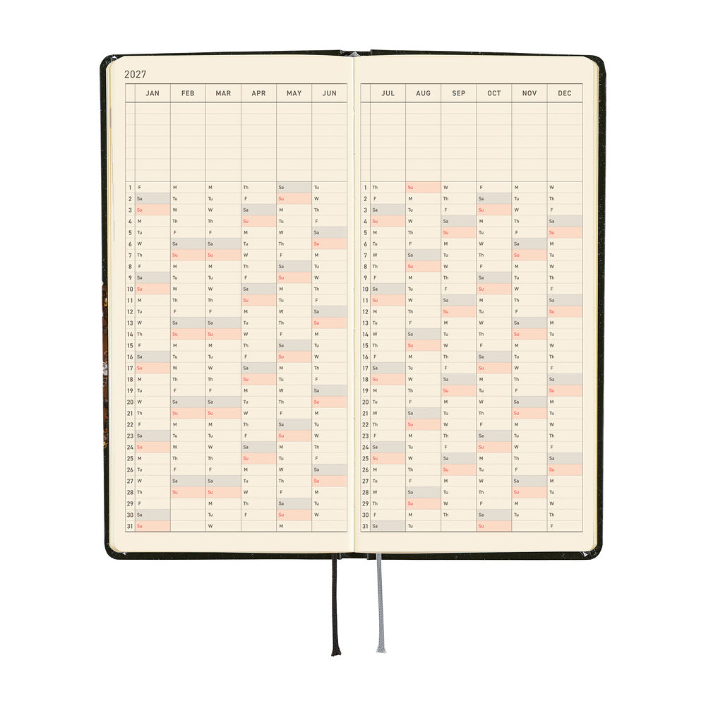 Hobonichi Techo 2027 Weeks tanakadaisuke: Starlight